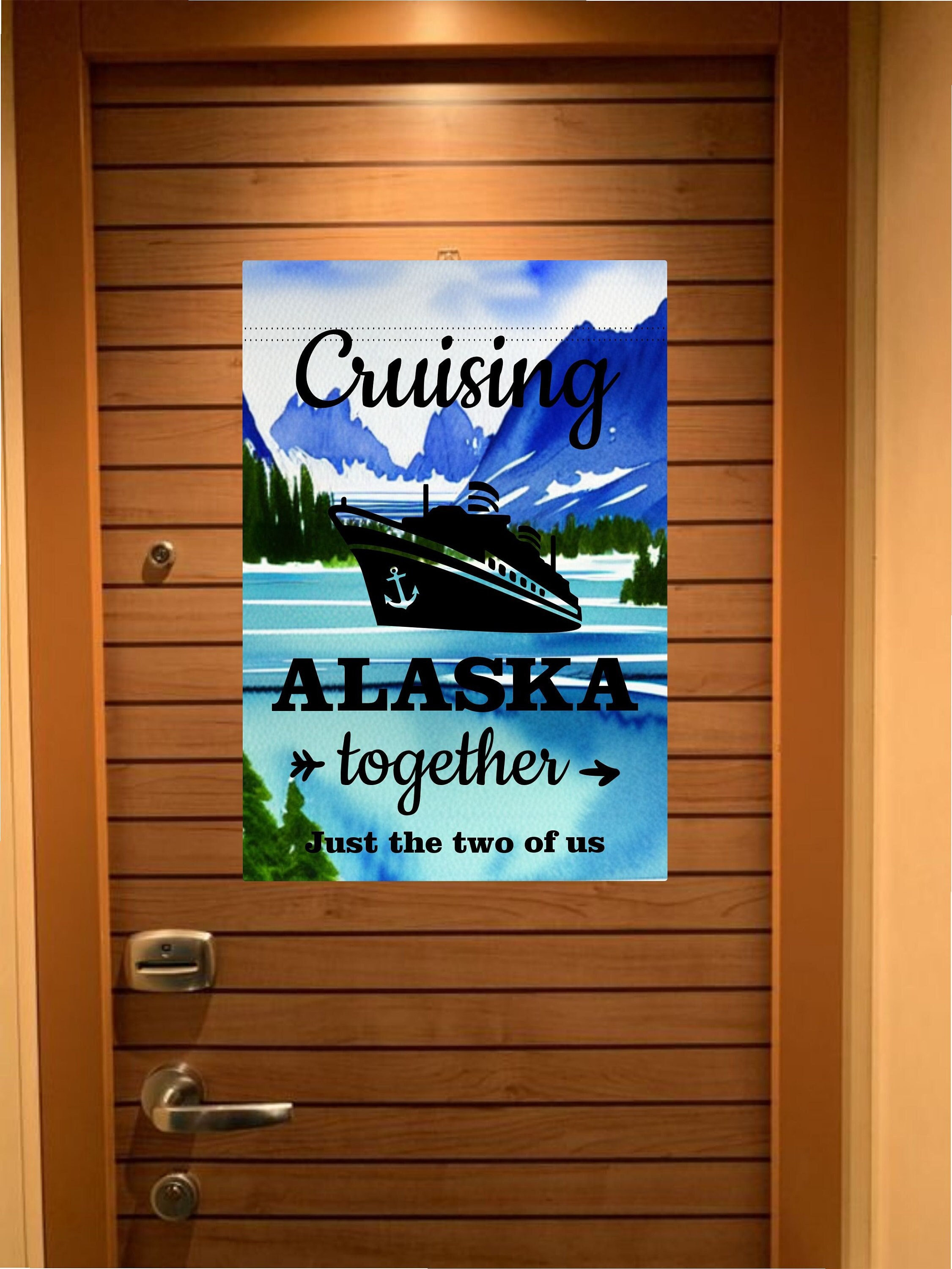 Alaska cruise door decoration ideas photos - Lontgrouptravel.com