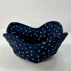 Small 5&quot; Blue Star Hot or Cold Bowl Cozy