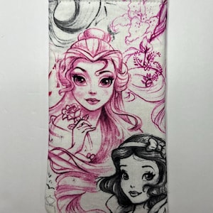 Princess sketches eyeglass case
