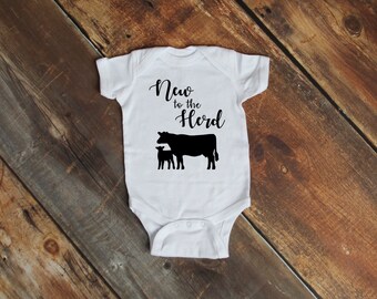 New to the Herd Baby Bodysuit