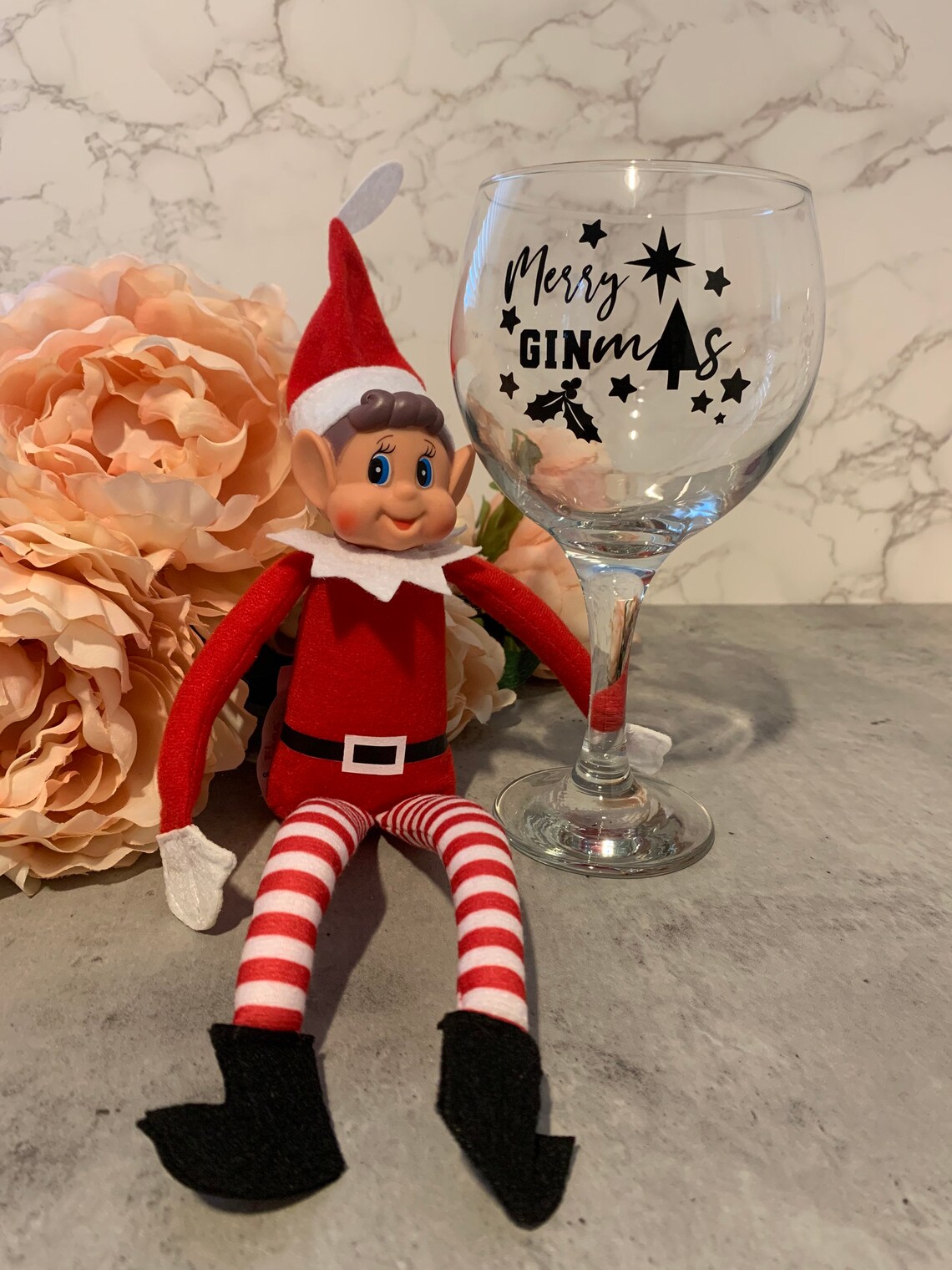 Christmas Gin Glass / Ginmas / Gin Glass / Personalised Gin - Etsy UK