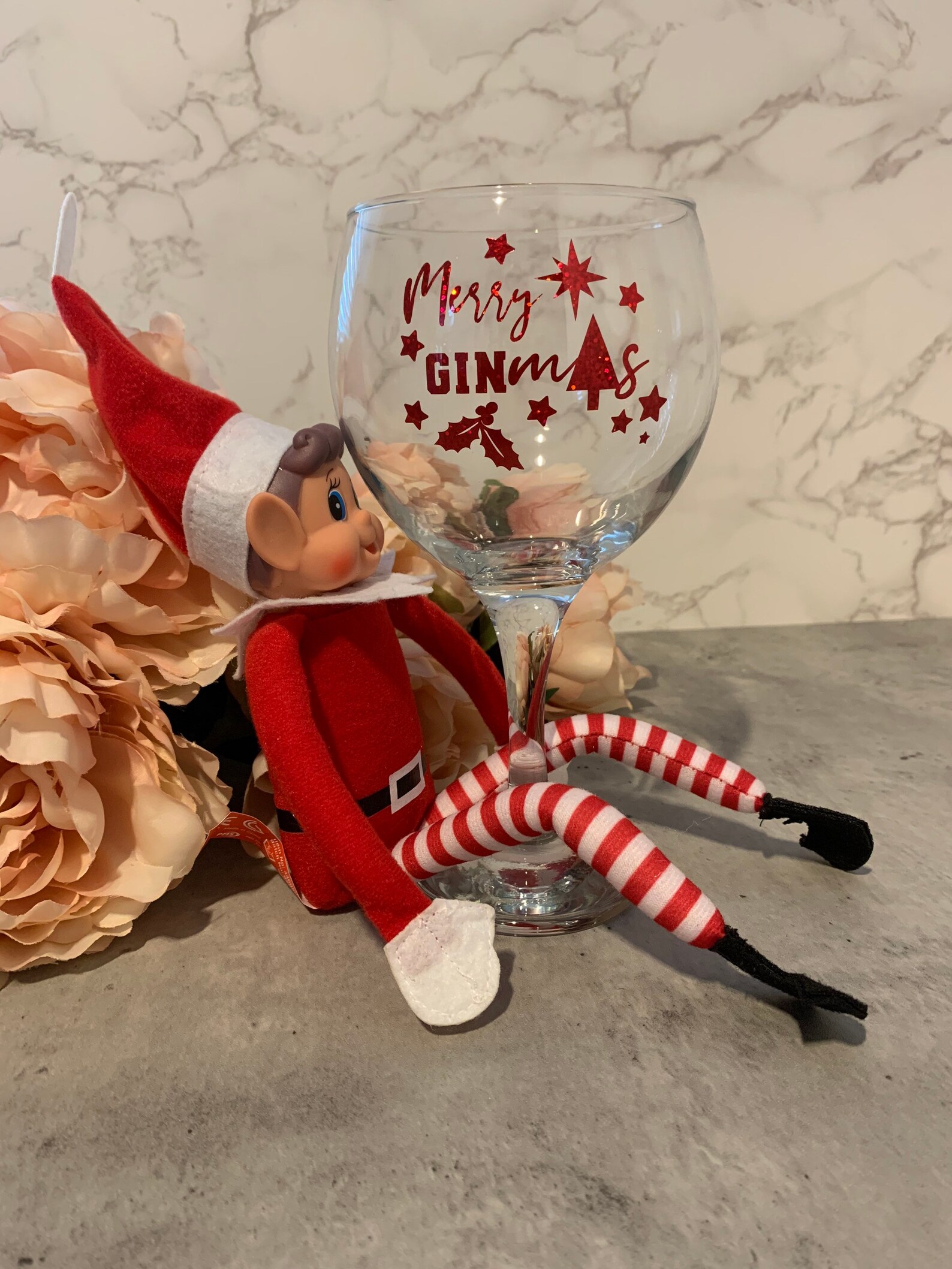 Christmas Gin Glass / Ginmas / Gin Glass / Personalised Gin - Etsy UK