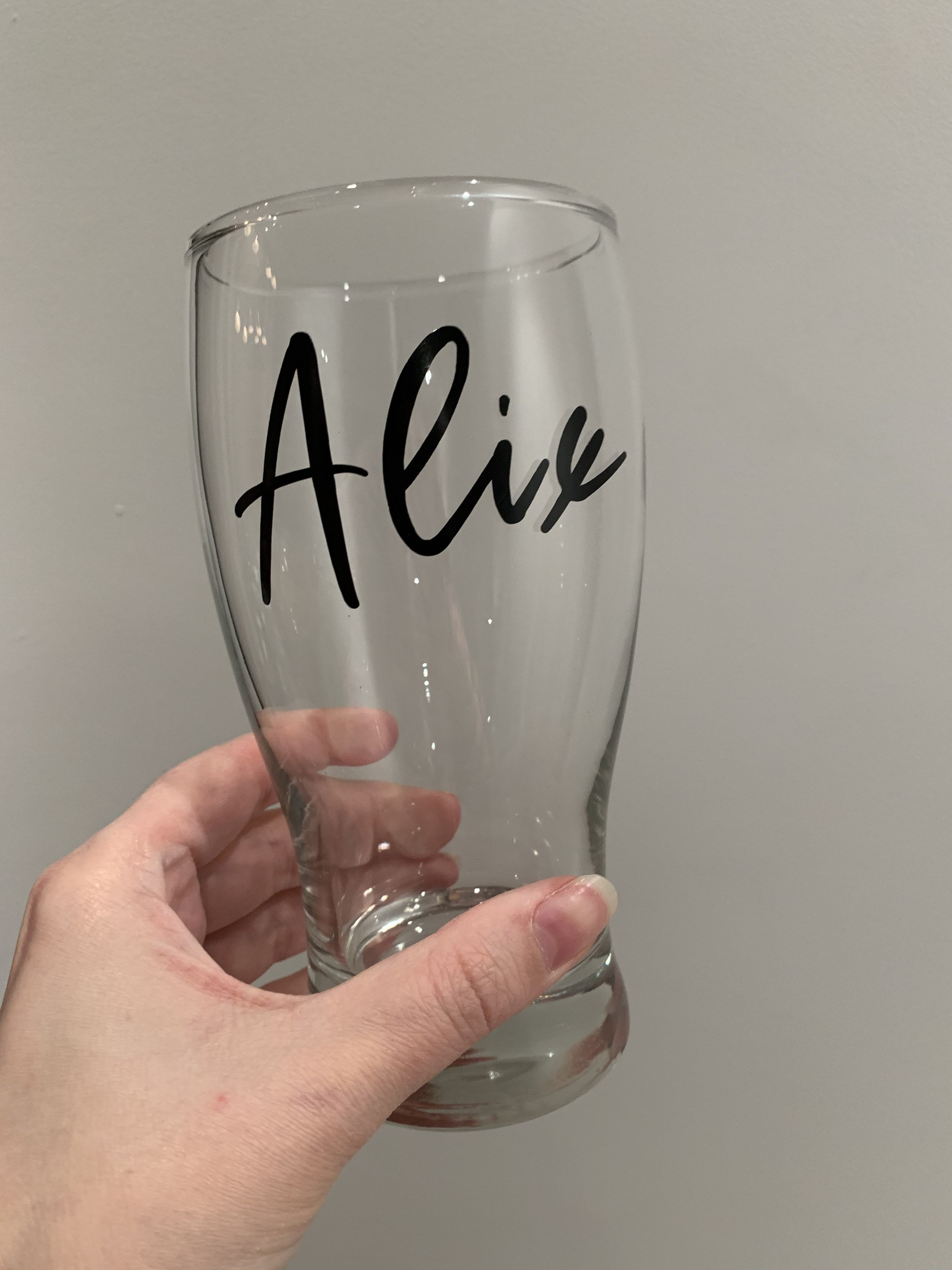Pint glass / pint / personalised pint glass / drinkware / Etsy