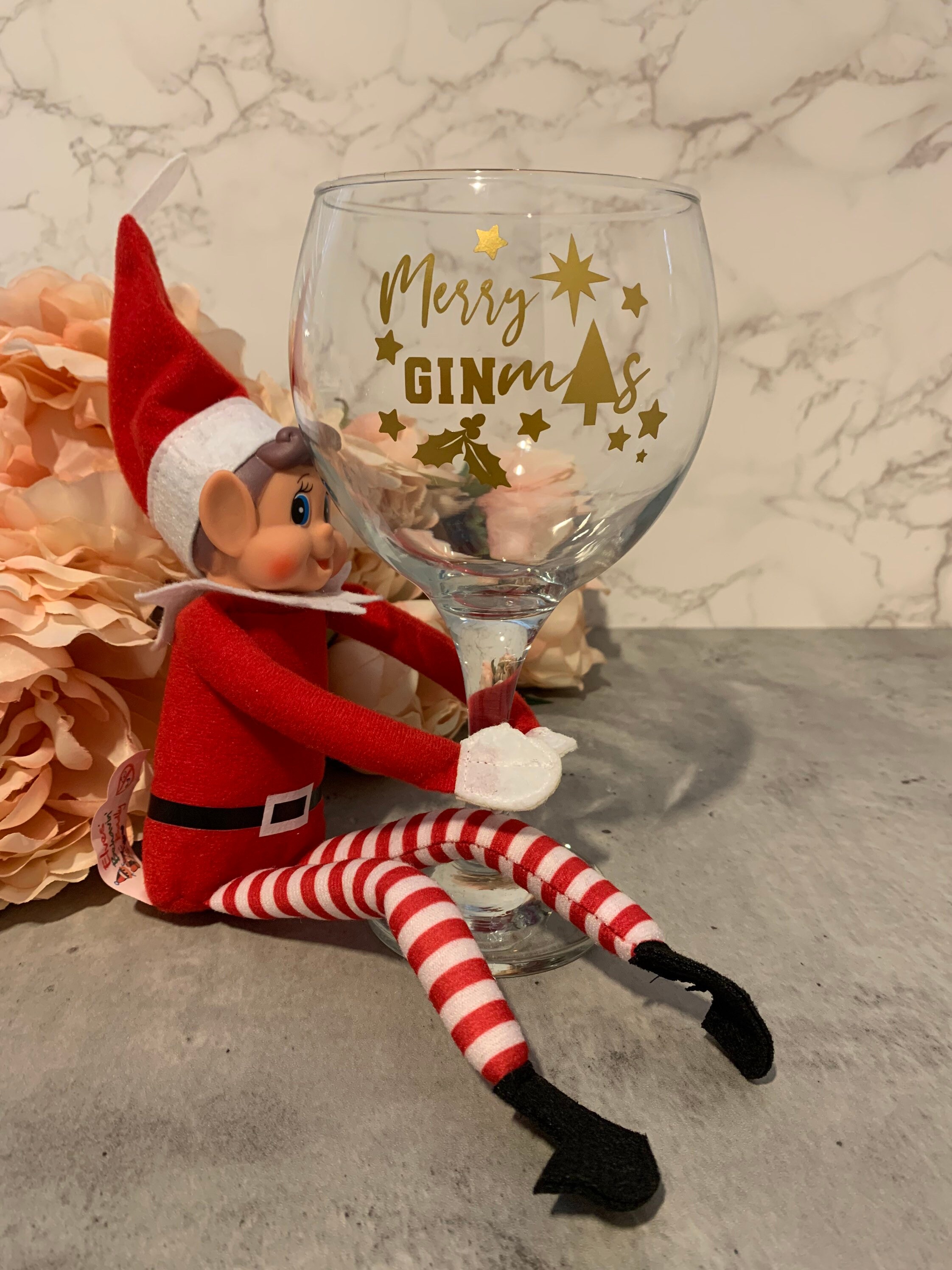 Christmas Gin Glass / Ginmas / Gin Glass / Personalised Gin - Etsy UK