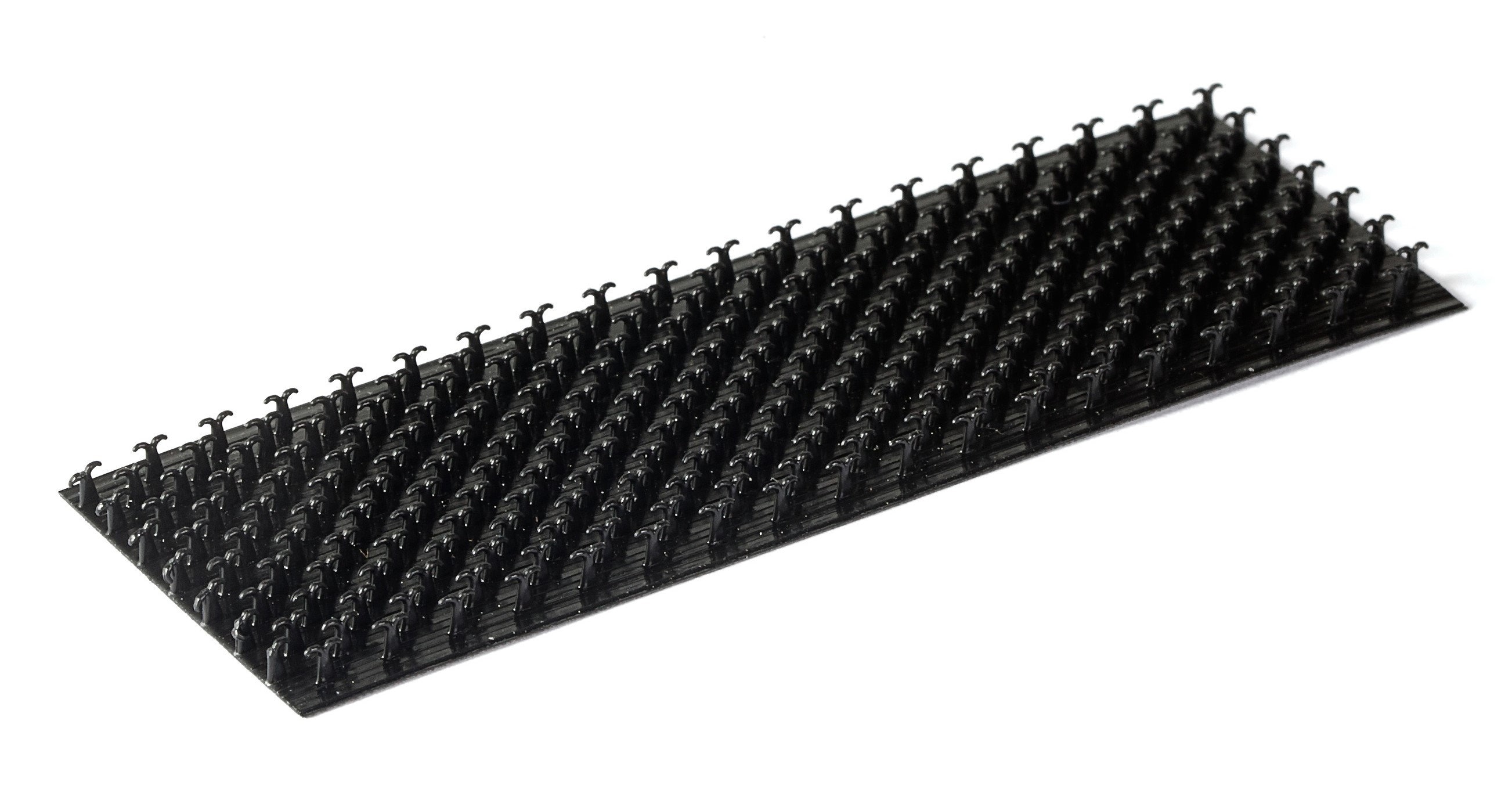 1 FOOT Strong Velcro 3/4” Wide Hook & Loop Black Sew-on Type 12" Long Uncut 