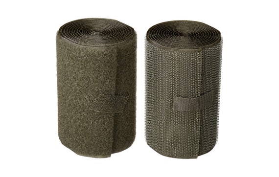 VELCRO® Brand Sew-On Tape in Olive Green Colors