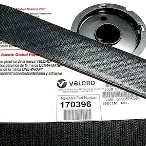 Velcro® Brand 2&quot; Wide Hook Side Only Specifically for Fabrics - Sold by the Yard