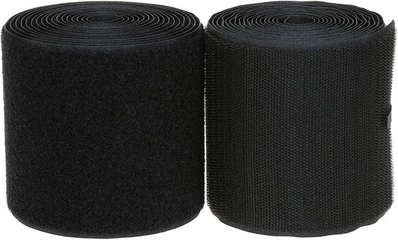 3 Wide Velcro Brand MIL SPEC Black Hook and Loop Set sew on Type 1 YARD Etsy