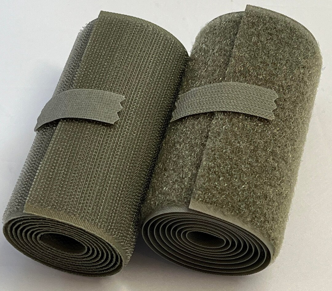 50 yd Roll- Milspec Ranger Green Elastic Webbing 4 inch MIL-W-5664 – A