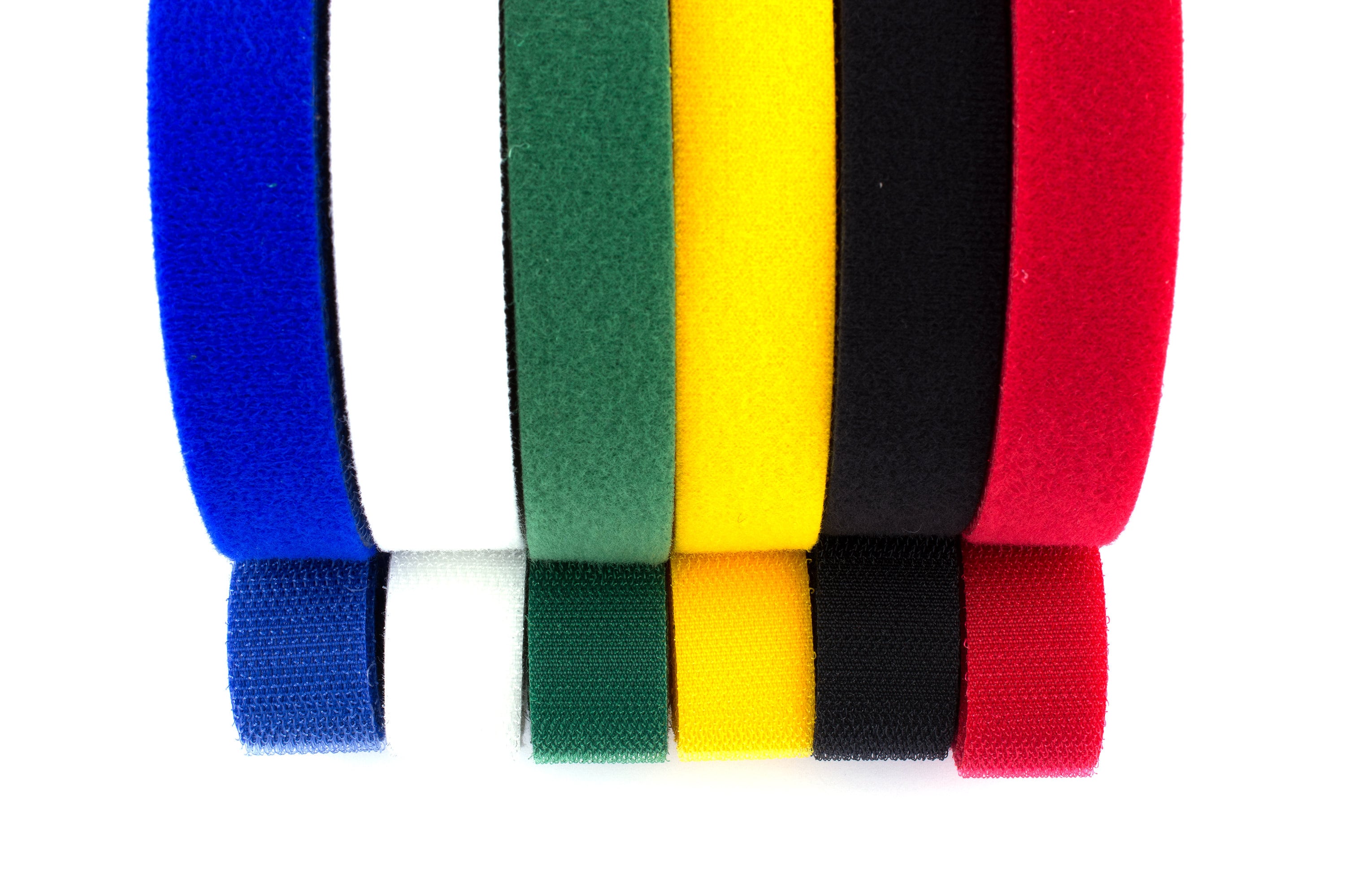 Pack Of Colorful Velcro Strips Stock Photo - Download Image Now