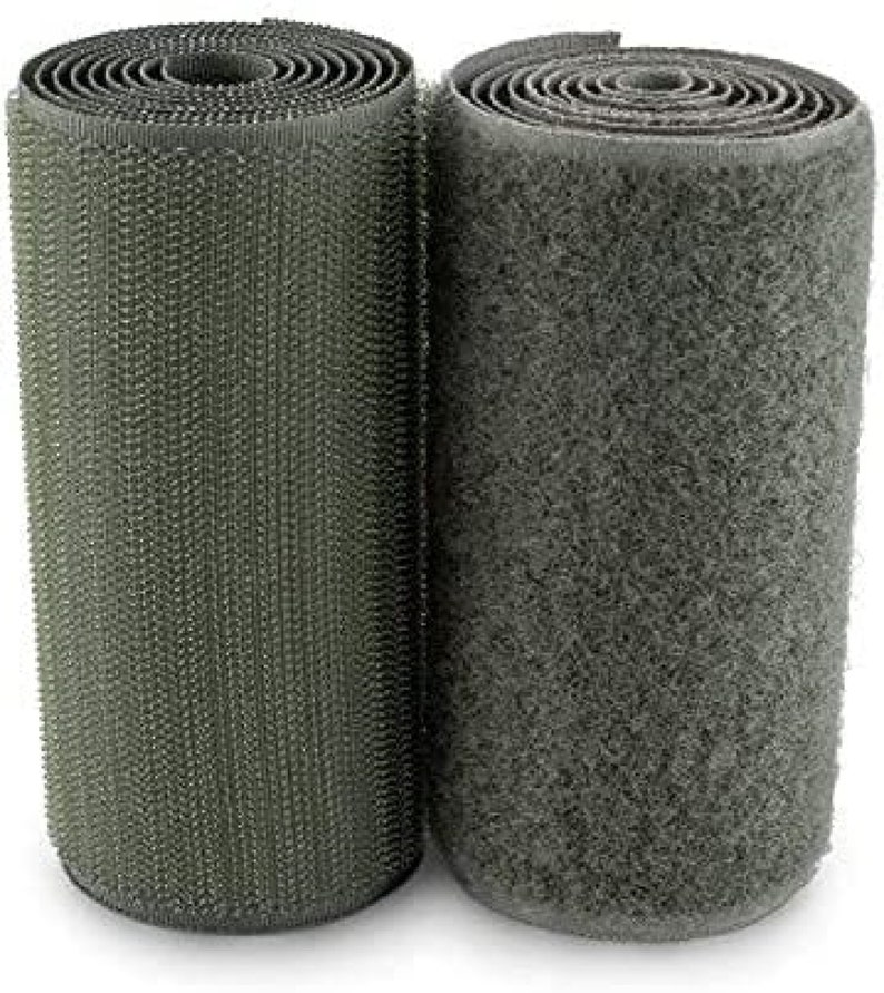 Velcro Brand Sew-On Hook And Loop Tape | 1 Yard, Navy Blue, Uncut (Hook & Loop Set) 3 thumbnail image