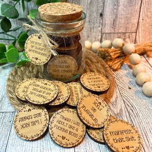 My Little Jar of Sweary Affirmations, Adult Affirmations, Funny Gift, Adult Gifts, Sweary Gifts, Sweary Affirmation Gifts, Adult Gag Gift