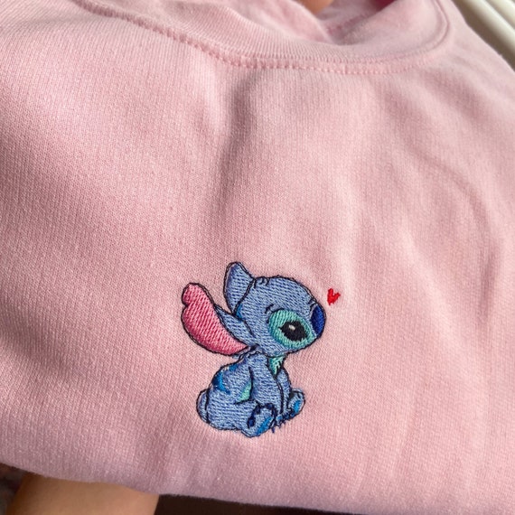 Stitch Embroidered Sweatshirt 