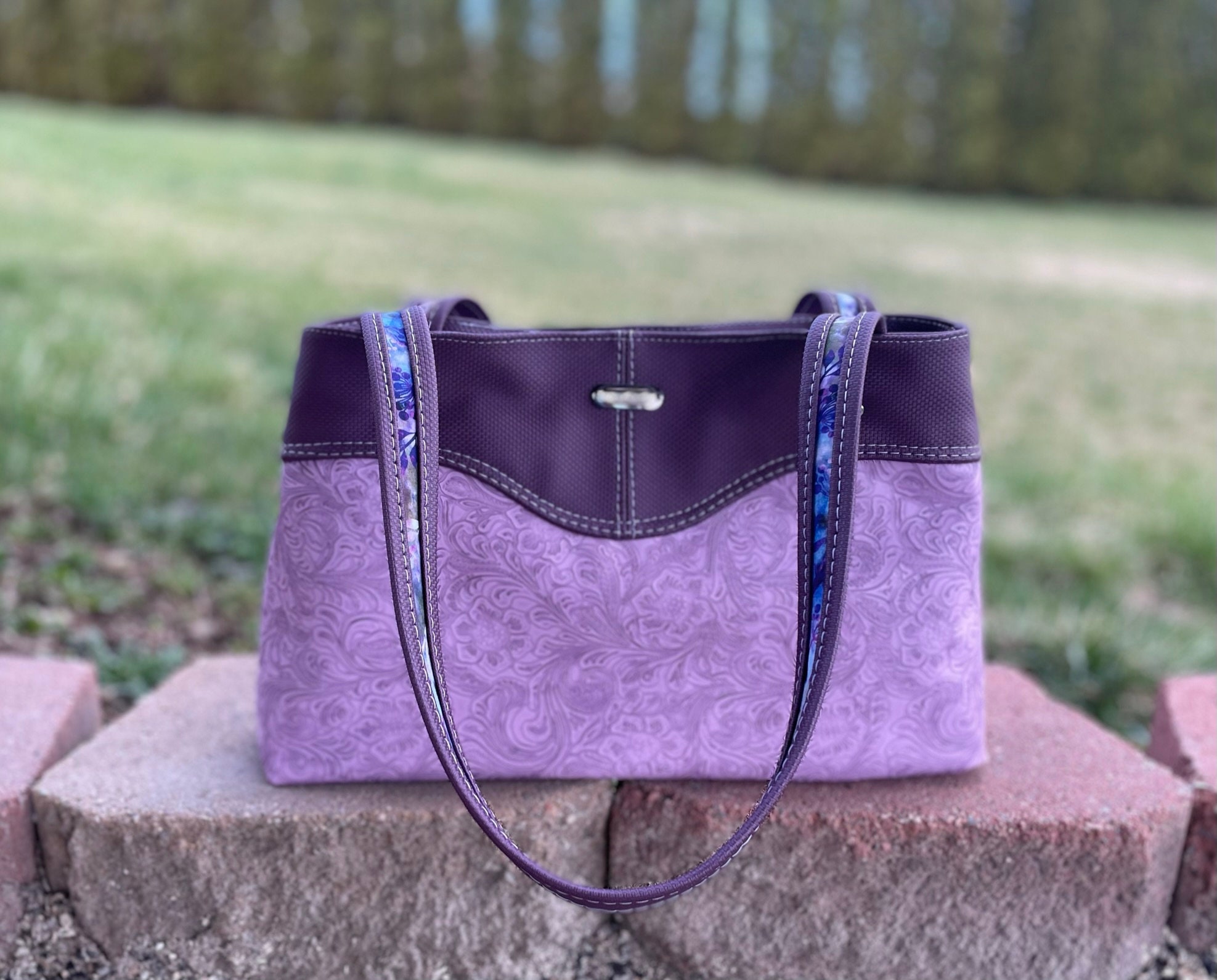 Purse With Divider Etsy