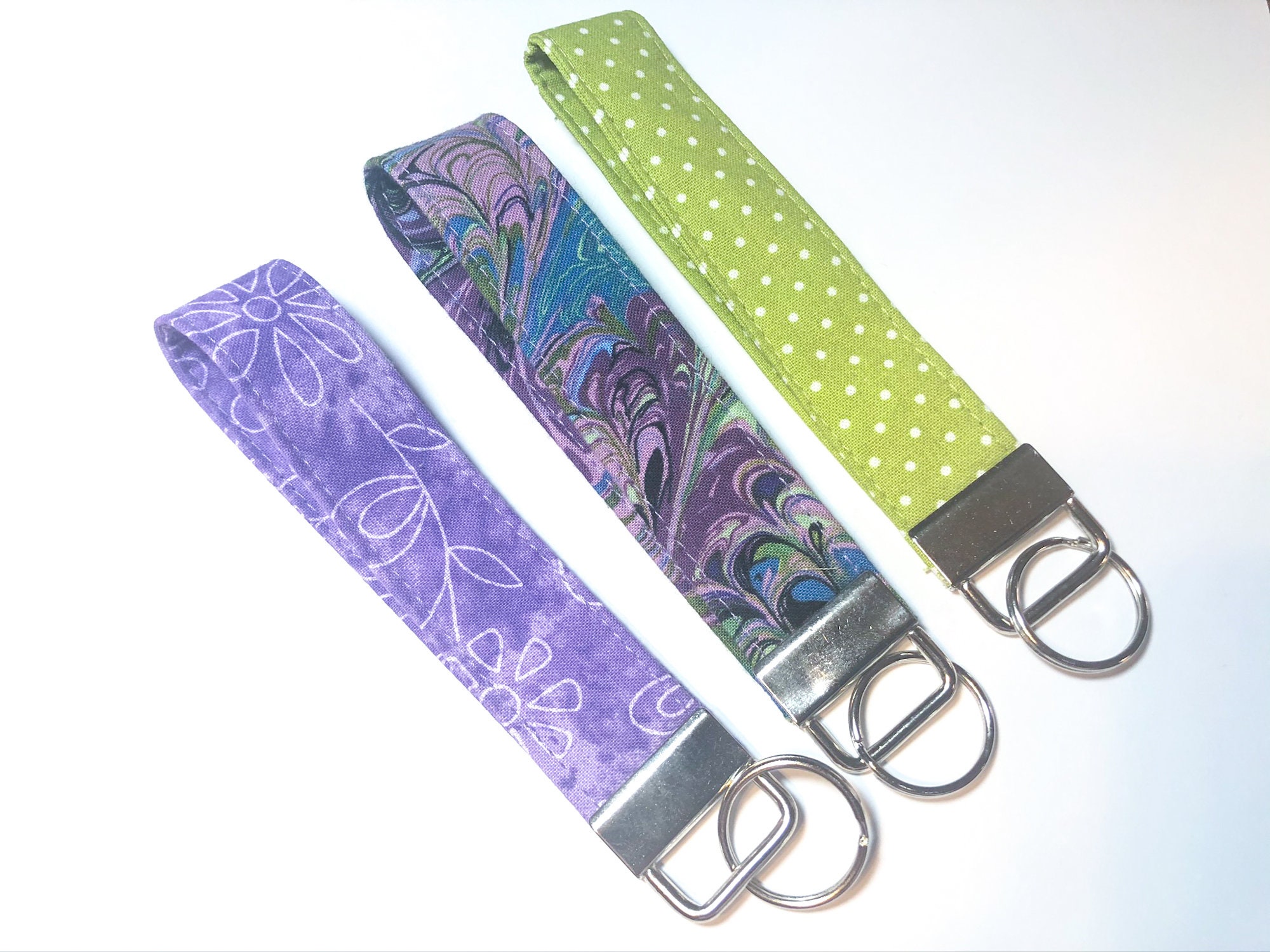 Key Fob Wristlet Key Chain for Women Handbag Zipper Pull - Etsy Singapore