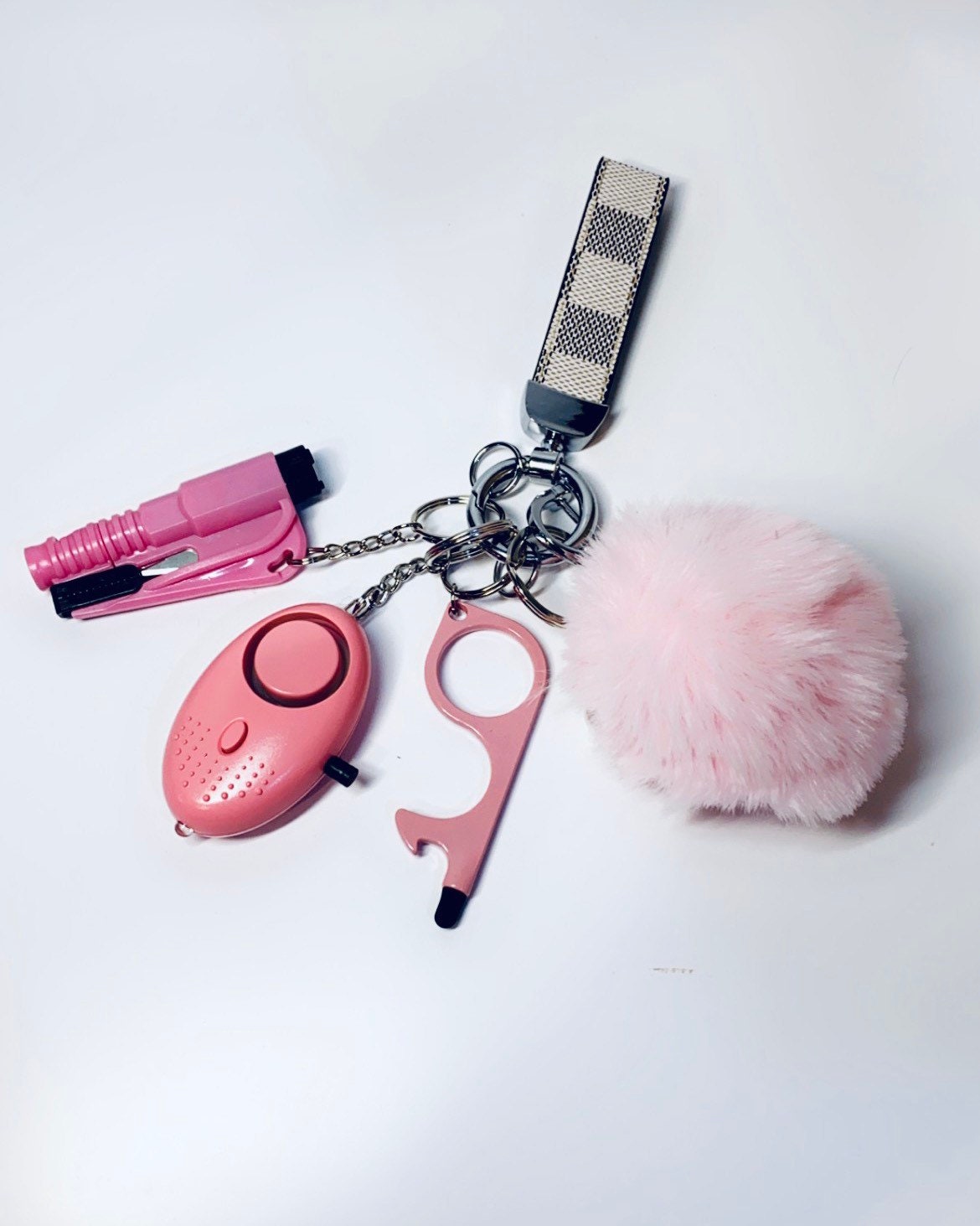 Safety keychains multi tool kit Safety alarm car emergency Etsy