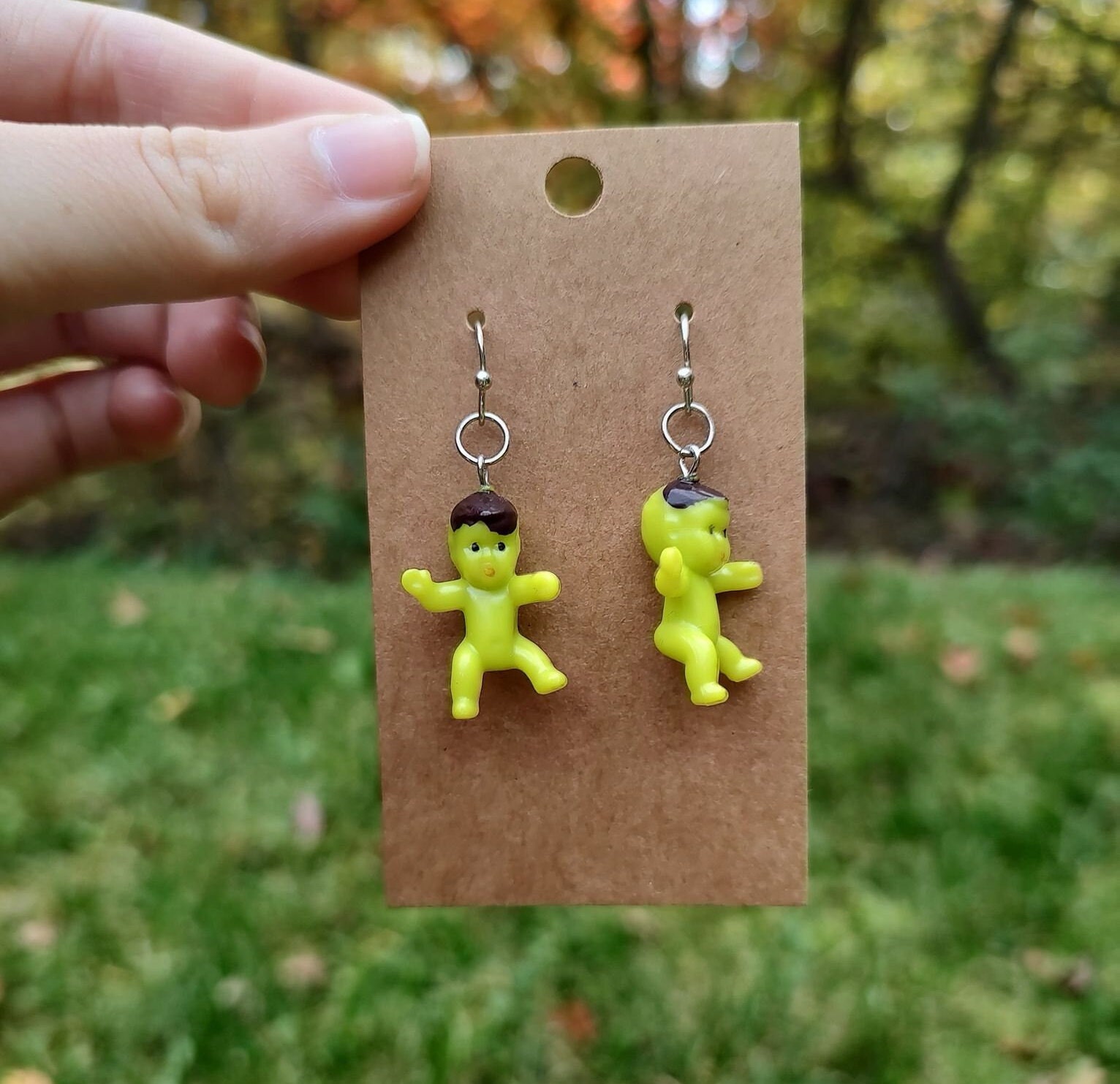 Plastic Baby Earrings 