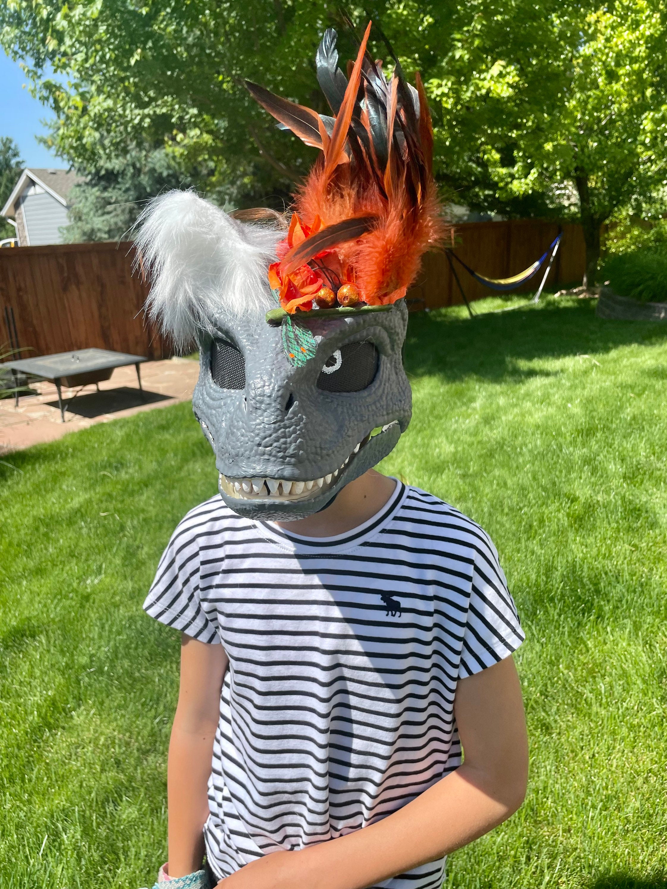 Flapper: Dino Maske Dinosaurier Maske Fursuit Kopf | Etsy