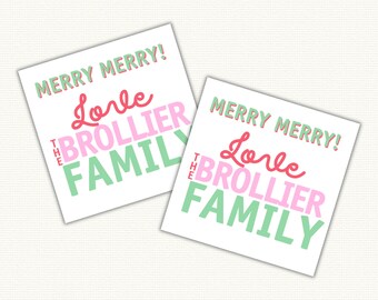 Merry Merry Love Tag