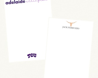 Collegiate Mascot Notepads