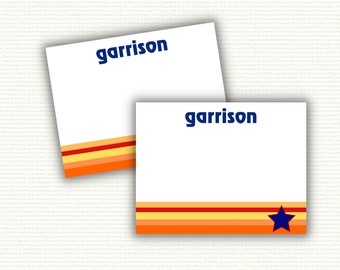 Astros Inspired Stationery