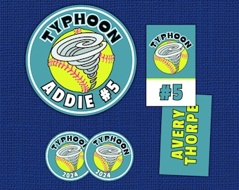 Softball Decal Stickers