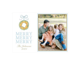 Citrus Wreath Card