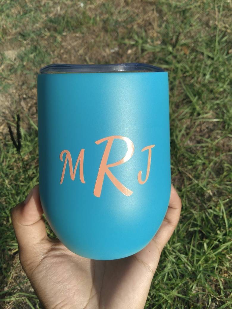 Travel Wine Glass customizable Etsy