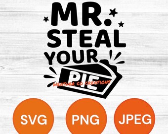 Mr Steal Your Pie SVG