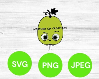 The sour Grape SVG, Cricut Design Space Image, Children's book character, Preschool/Kindergarten Bulletin Board Cut Image Egg