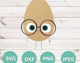 Good Egg SVG, Cricut Design Space Image, Children's book character, Preschool/Kindergarten Bulletin Board Cut Image Egg
