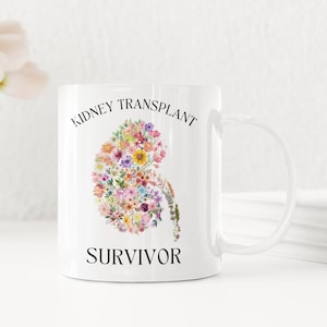 Kidney Transplant Survivor Gift Mug, Kidney Transplant Surgery Gift