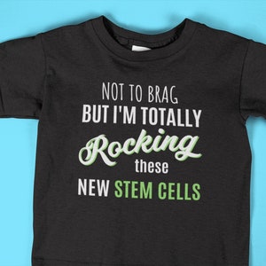Stem Cell T-shirt For Toddler, Stem Cell Transplant Child Tee, Bone Marrow Awareness Tee