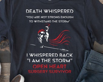 Open Heart Surgery Shirt, Open Heart Surgery Survivor, Heart Surgery Gift, Bypass Surgery