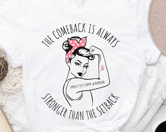 Mastectomy Surgery T-Shirt, Post Mastectomy Gift, Breast Cancer Awareness Shirt, Breast Cancer Operation Gift
