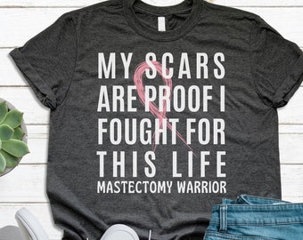 Mastectomy Surgery T-Shirt, Post Mastectomy Gift, Breast Cancer Awareness Shirt, Breast Cancer Operation Gift