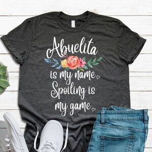 Shirt Abuelita, cadeau voor Abuelita, kerstcadeau voor Abuelita, verjaardagscadeau Abuelita