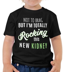 Kidney Transplant Gift T-shirt For Toddler, Child&#39;s Kidney Transplant Surgery Tee, Kidney Organ Donation Awareness, Kidney Transplant Gift