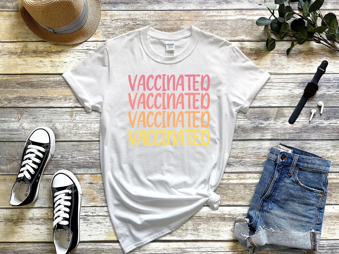 cute smart vaccinated shirt