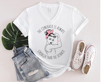 T-shirt borstamputatiechirurgie, cadeau na mastectomie, shirt borstkanker bewustzijn, cadeau borstoperatie operatie