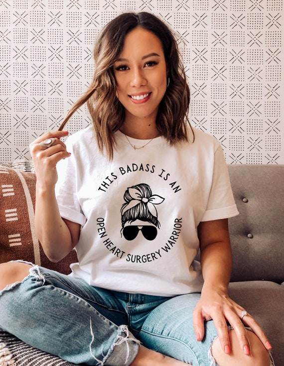 Open Heart Surgery Warrior Gift T-shirt 