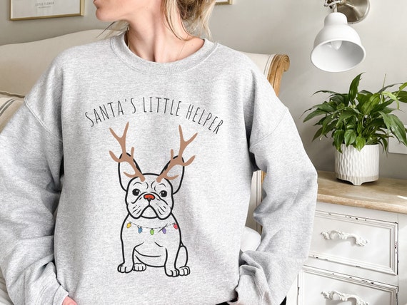 Frenchie christmas jumper outlet