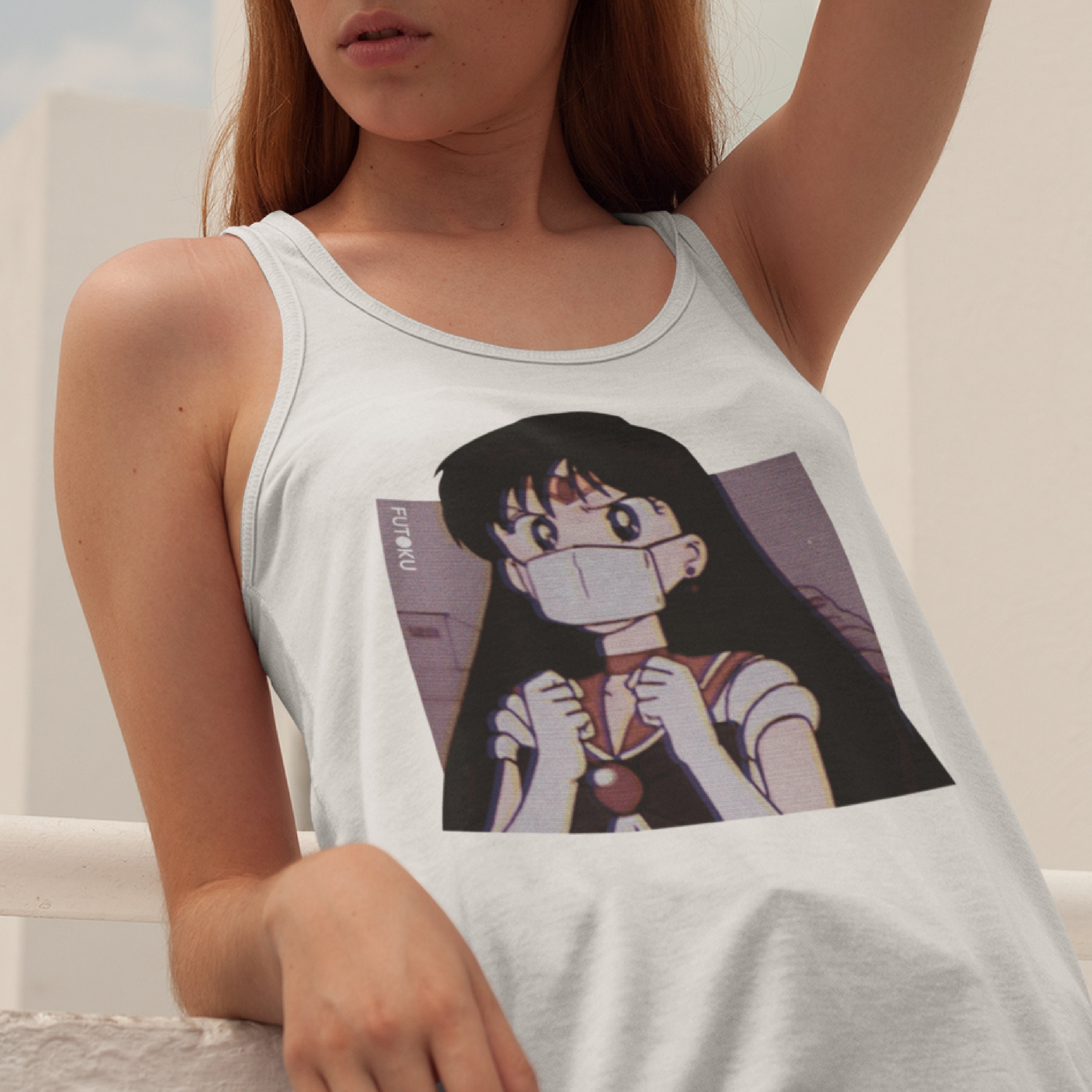 1197679 brunette, artwork, anime girls, cleavage, tank top, portrait  display, 2D, Nicky W, digital art, anime, brown eyes, vertical - Rare  Gallery HD Wallpapers