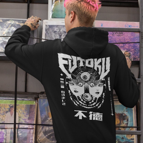 Anime Hoodie - Etsy