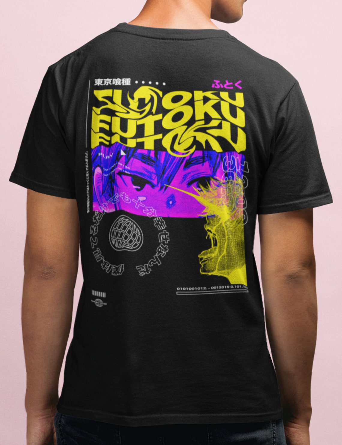 Cyberpunk Streetwear Anime Shirt Futoku Limited Edition - Etsy