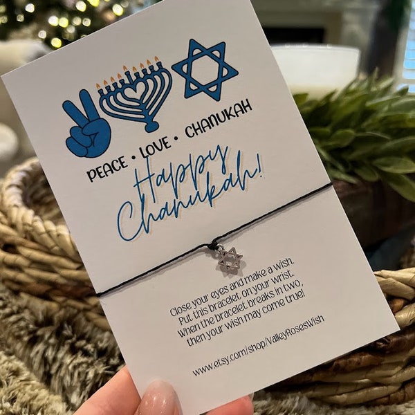 Peace Love Hanukkah Card, Happy Chanukah Card, Jewish Holiday Card, I Love Hanukkah Card, Funny Hanukkah Card, Chanukah Jewish Holiday