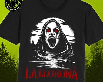 La Llorona The Weeping Woman Mexican Spanish Latin Folklore Ghost Story / Cryptid Unisex T-Shirts, Tanks, Long Sleeves, Sweatshirts, Hoodies