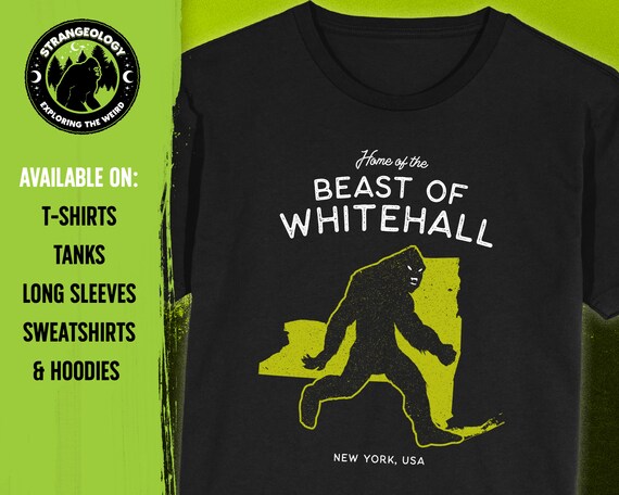 Beast of Whitehall Bigfoot T-Shirt: New York Cryptid Gift