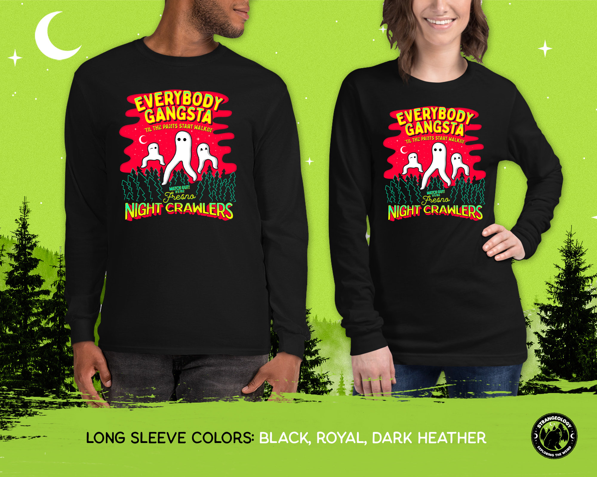 Fresno Nightcrawlers T-shirt Cryptid Alien California Tee - Etsy UK