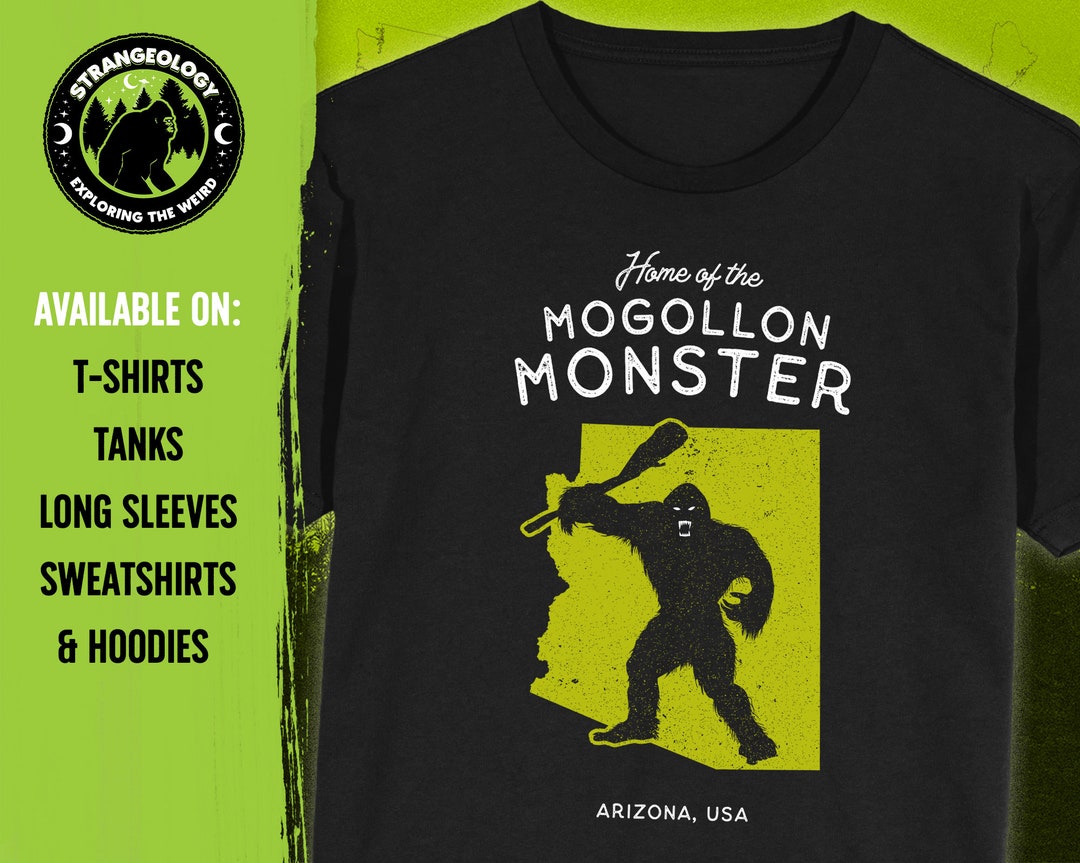 Mogollon Monster Arizona T-shirt: Cryptid Design - Etsy